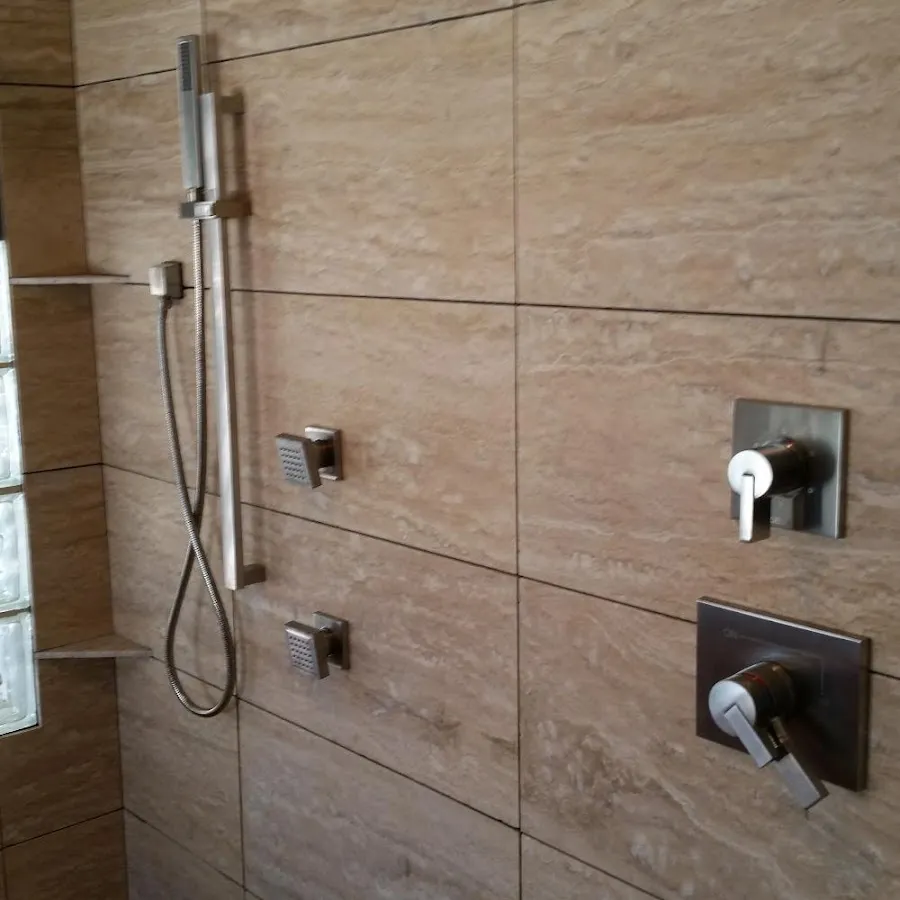 Shower fixture installation for Water Heater Replacement in Richland
